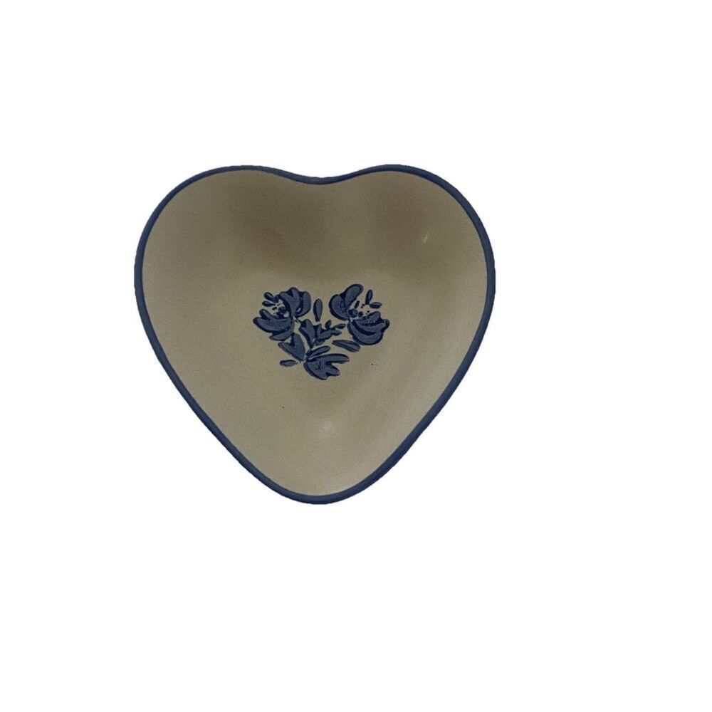 *Pfaltzgraff Aura 5.5" Heart shaped bowls stoneware